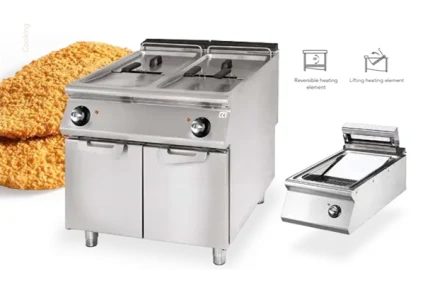 ELEKTRISCHER FRYER UND WARMHALTE-EINHEIT FÜR KARTOFFELN – SERIE 700